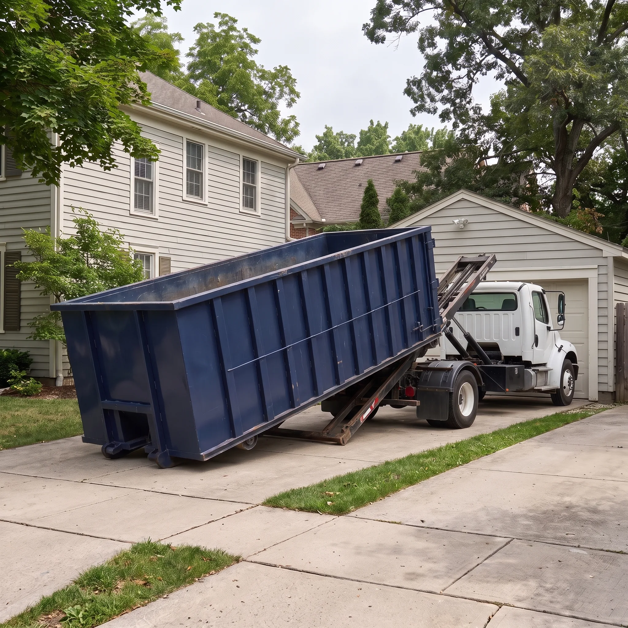 Roll-off dumpster delivery in Wisconsin